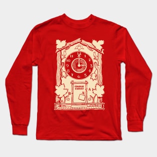 Vintage Charlie Cuckoo Clock Long Sleeve T-Shirt